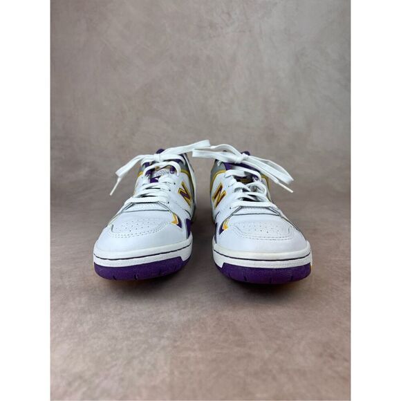 Vintage 1980s New Balance James Worthy Lakers Purple Basketball Shoes Size 8.5 B main image 5
